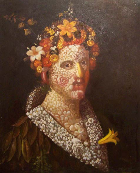 store falso d'autore Flora di Arcimboldo